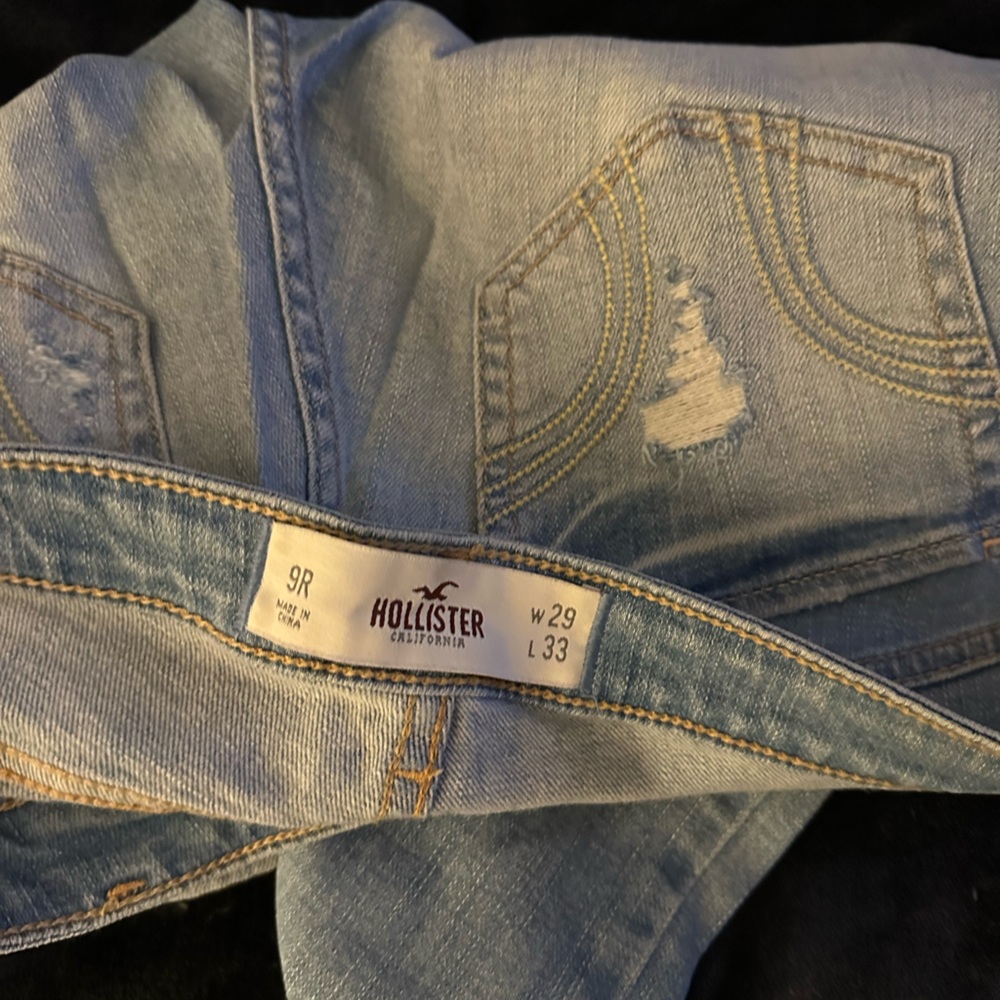 Hollister distressed jeans